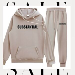 Brand substantial graphic design Substantial letterman sweatsuits